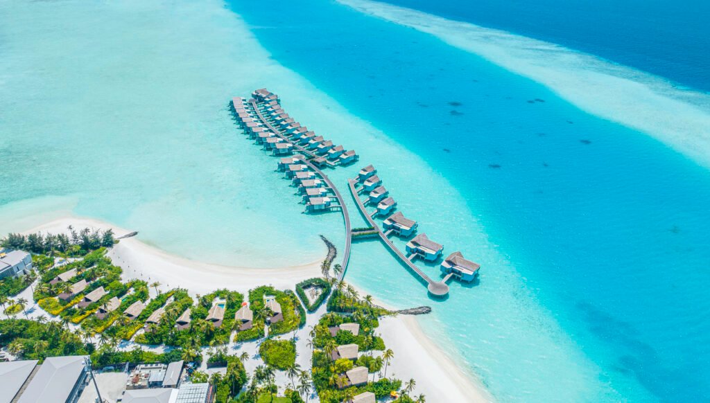 Hard Rock Hotel Maldives_Aerial Water Villas