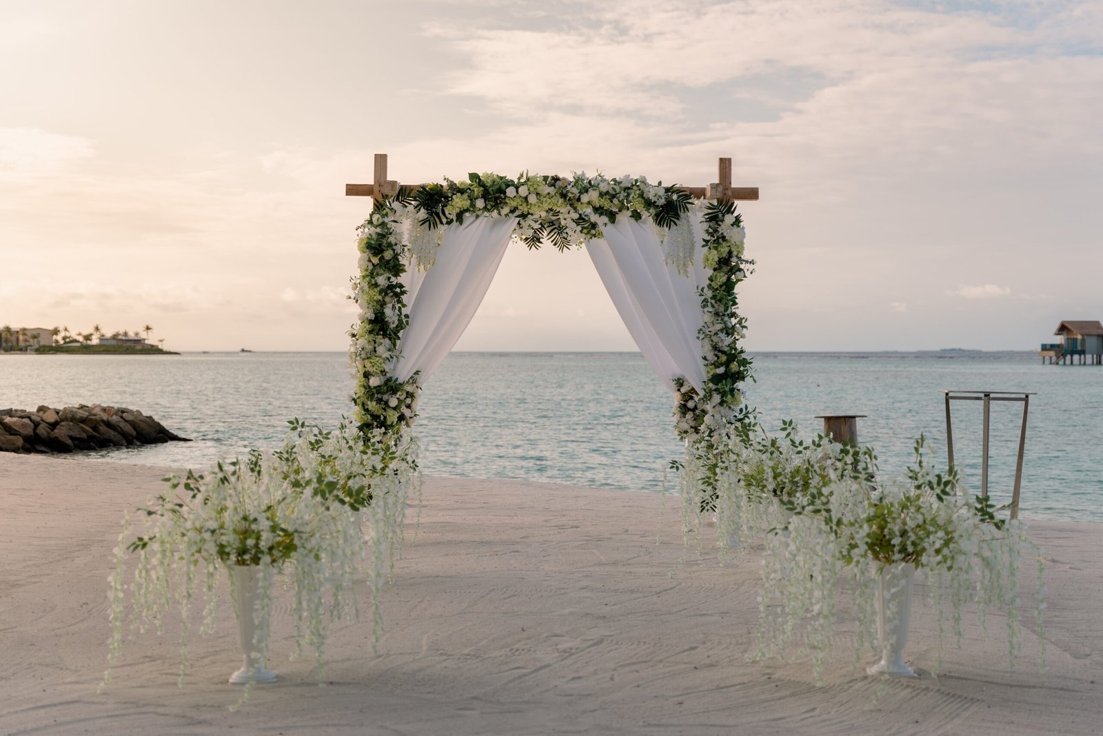 Hardrock Hotel Maldives Wedding Setup 02