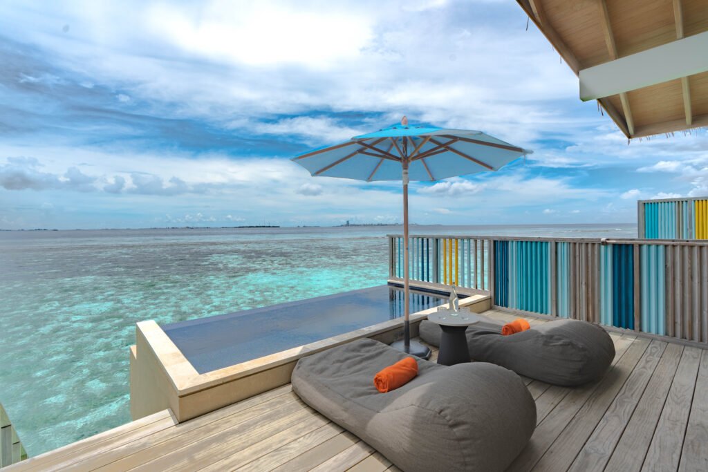 Platinum Overwater Pool Villa Malé View