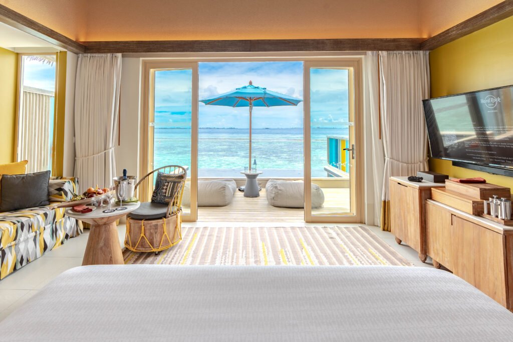 Platinum Overwater Pool Villa Malé View