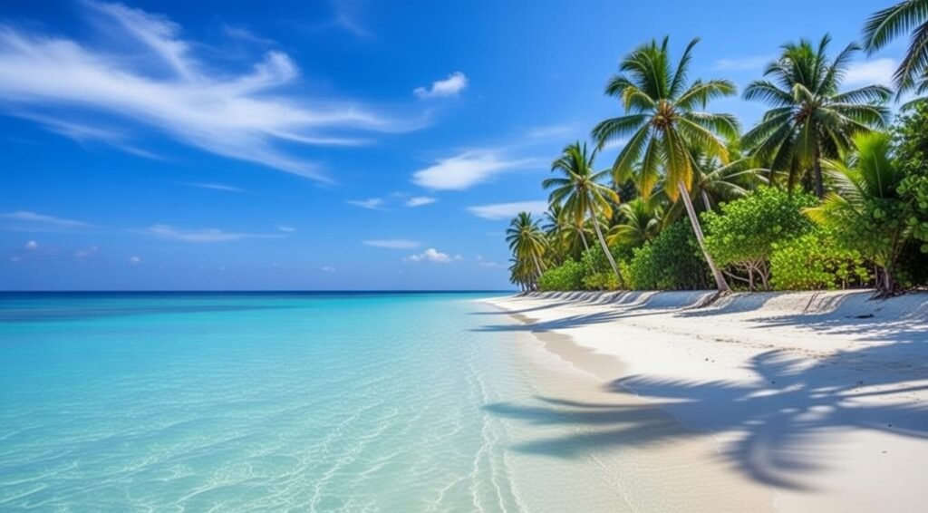 Maldives Monsoon Travel: Serene Beach Paradise with Crystal Waters and Palm-Fringed Shores