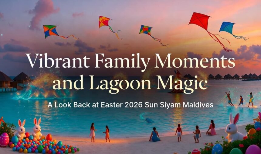 Vibrant Family Moments and Lagoon Magic: A Look Back at Easter 2026 Sun Siyam Maldives