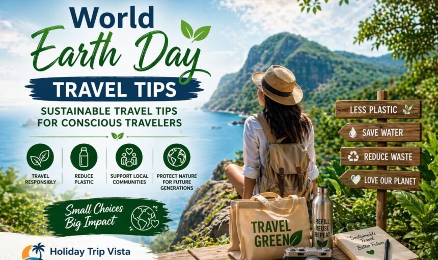 World Earth Day Travel Tips: Sustainable Travel Tips for Conscious Travelers