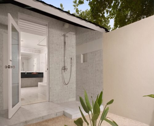 Villa Nautica - Beach Villa - Shower - 4K