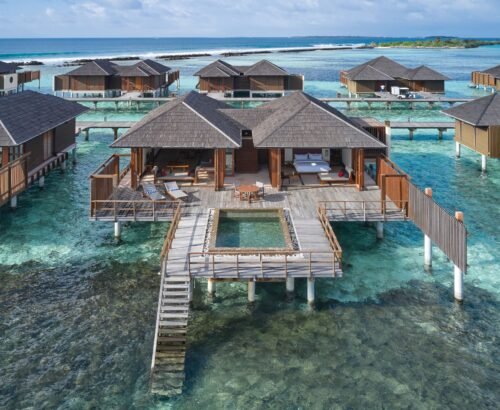 Villa Nautica - One Bedroom Ocean Suite with Pool - Aerial - 4K