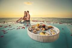 Romantic Floating Platter