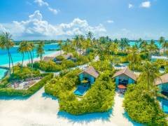 Hard Rock Hotel Maldives_Gold Beach Pool Villa_Aerial_1
