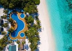 Main Pool Aerial View